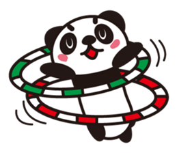 Favorite panda of the hoop sticker #886836