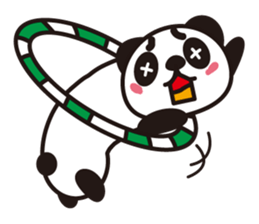 Favorite panda of the hoop sticker #886837