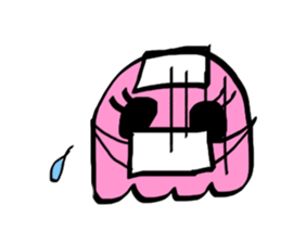 PINK!KURAGETTAN sticker #886952