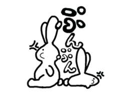 ponchi and panchi sticker #887175