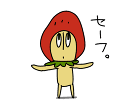 Mr.Strawberry-Taro sticker #887355
