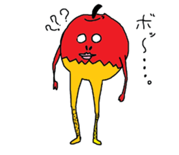 Idol apple and wonderful friends sticker #887600