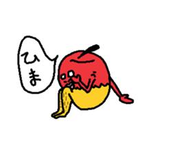Idol apple and wonderful friends sticker #887601