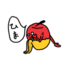 Idol apple and wonderful friends sticker #887601