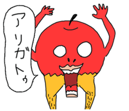 Idol apple and wonderful friends sticker #887608