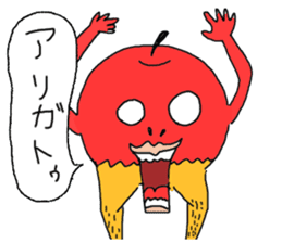 Idol apple and wonderful friends sticker #887608