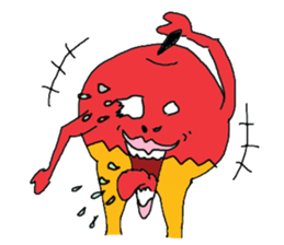 Idol apple and wonderful friends sticker #887619