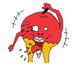 Idol apple and wonderful friends sticker #887619
