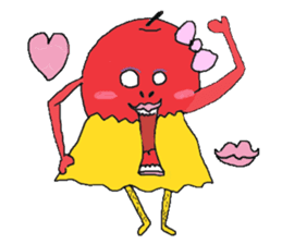 Idol apple and wonderful friends sticker #887620