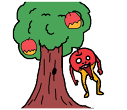 Idol apple and wonderful friends sticker #887624
