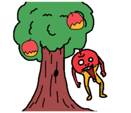 Idol apple and wonderful friends sticker #887624