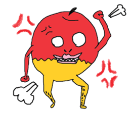 Idol apple and wonderful friends sticker #887631