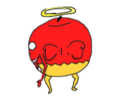 Idol apple and wonderful friends sticker #887632