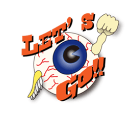 FUNKY eye sticker #887799