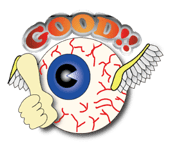 FUNKY eye sticker #887801
