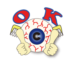 FUNKY eye sticker #887822