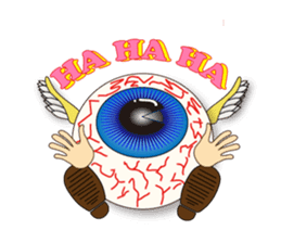 FUNKY eye sticker #887828