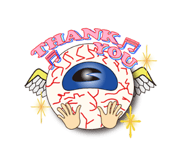 FUNKY eye sticker #887829