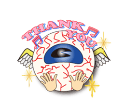 FUNKY eye sticker #887829