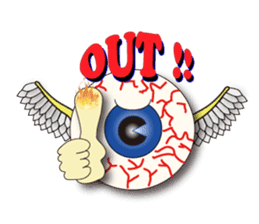 FUNKY eye sticker #887833