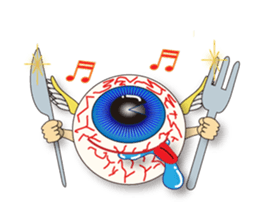 FUNKY eye sticker #887836
