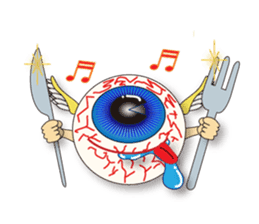 FUNKY eye sticker #887836
