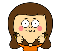 Amusing my friends sticker #888039