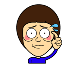 Amusing my friends sticker #888043