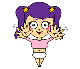 Amusing my friends sticker #888049