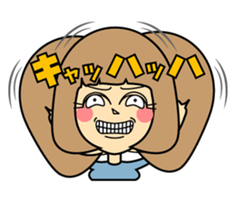 Amusing my friends sticker #888053