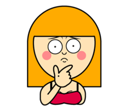 Amusing my friends sticker #888056