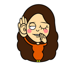 Amusing my friends sticker #888057