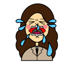 Amusing my friends sticker #888058