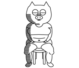 Amusing my friends sticker #888063