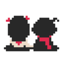 Pixels & Lovers #01 sticker #888277