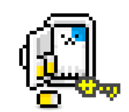 koneko:cat (Come out quickly) sticker #889001