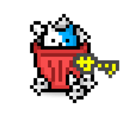 koneko:cat (Come out quickly) sticker #889003