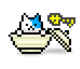 koneko:cat (Come out quickly) sticker #889028