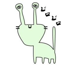 SPACE CAT sticker #889165