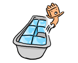 blue bird and Cubic Bear sticker #889305