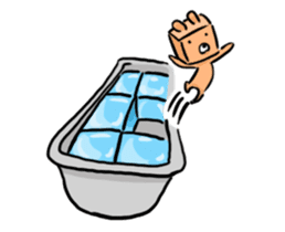 blue bird and Cubic Bear sticker #889305