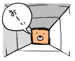 blue bird and Cubic Bear sticker #889307