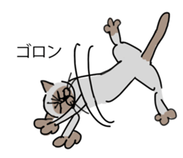 I AM BUNNOSHIN DA HOUSE CAT sticker #889363