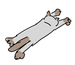 I AM BUNNOSHIN DA HOUSE CAT sticker #889377