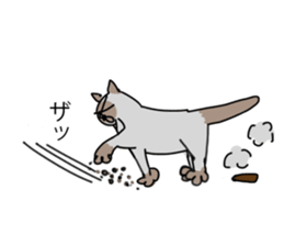 I AM BUNNOSHIN DA HOUSE CAT sticker #889395