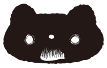 Sticker of white cat sticker #889570