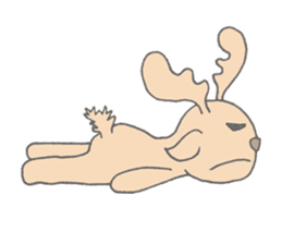 Happy Gay Deer sticker #889618