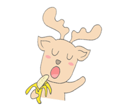 Happy Gay Deer sticker #889620
