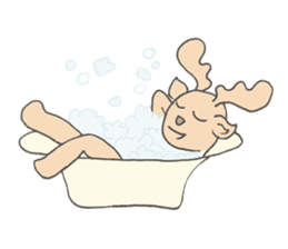 Happy Gay Deer sticker #889624