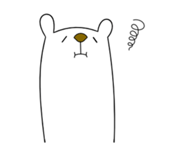 Relaxedly Bear sticker #889639